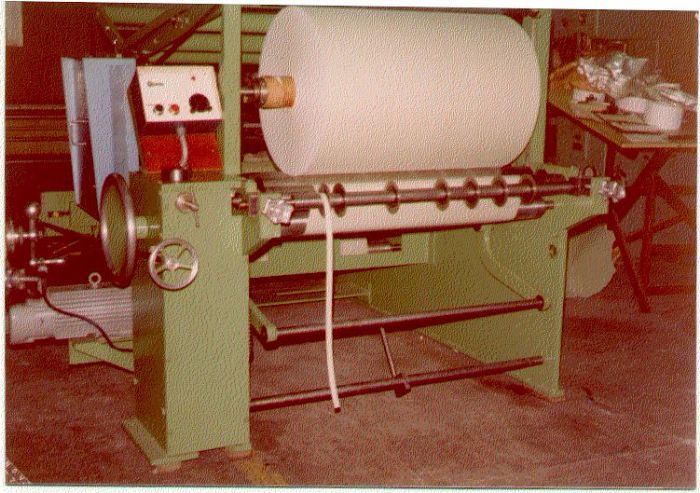 Maquina Bobinadora-Cortadora para Papel